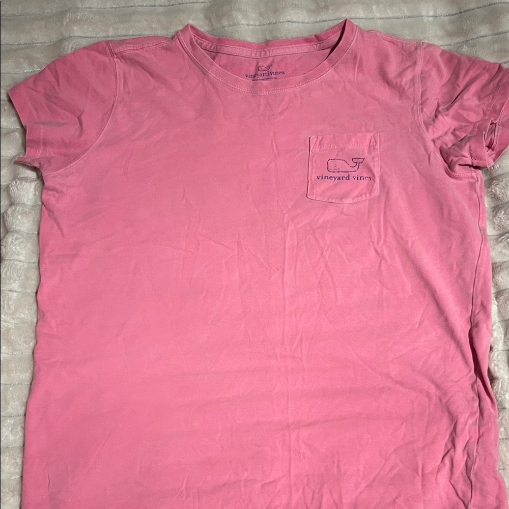 Vineyard Vines Girl's Pink Short Sleeve Tee
